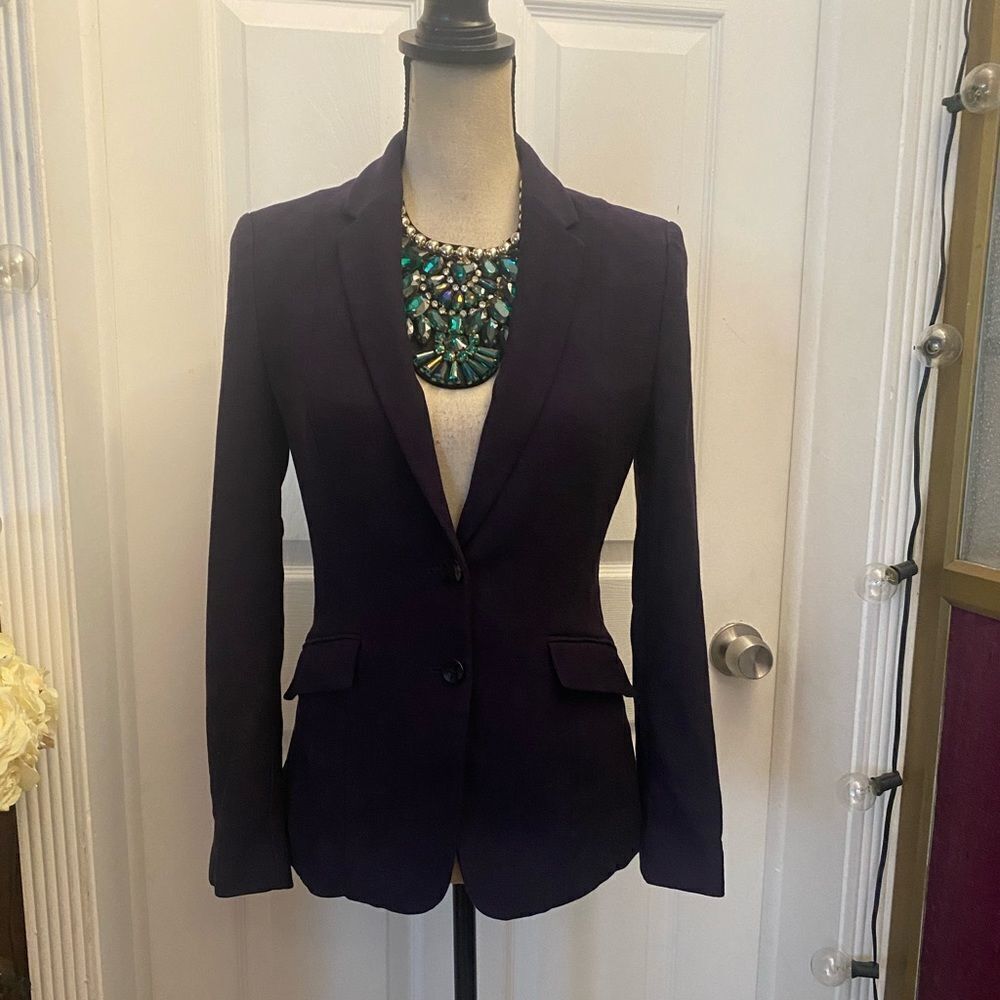 Hugo Boss deep purple blazer, XS
